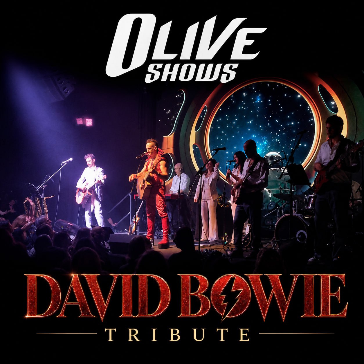 Olive Shows David Bowie tribute poster