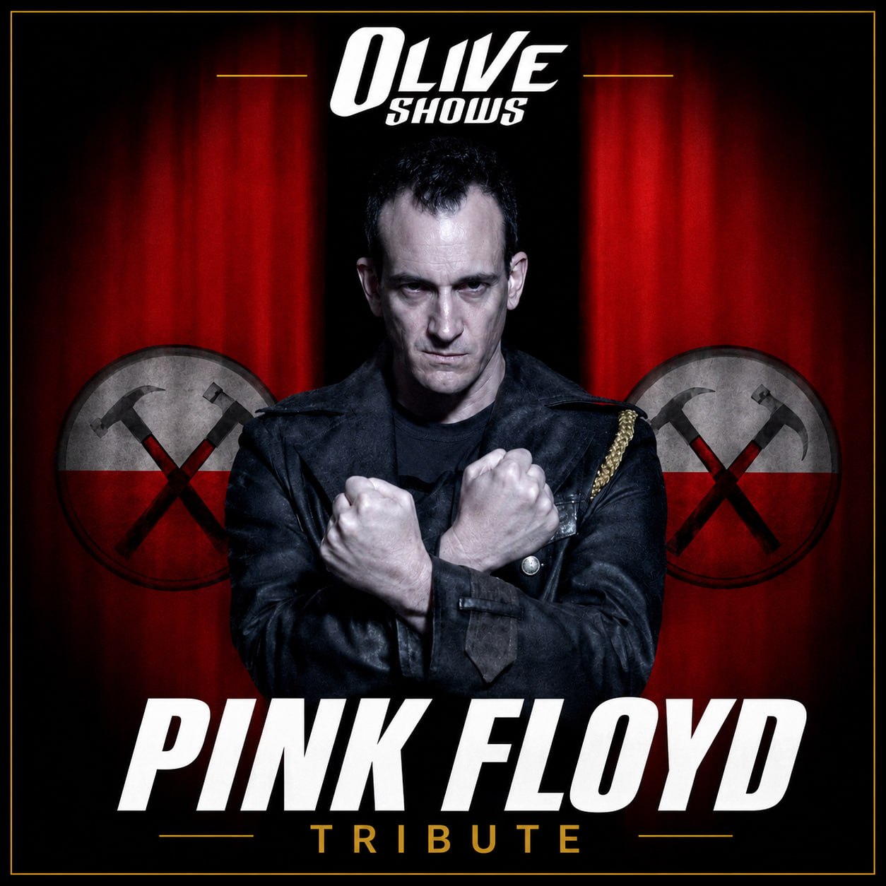Olive Shows Pink Floyd tribute poster
